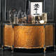 GR-1013 Credenza w/ Gold Leaf