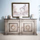 PM-3300-L Hand Painted Sideboard - Grey finish