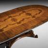 GV-827 Inlaid Oval Table