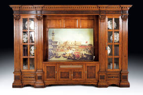 FM-126 Media Center Wall Unit