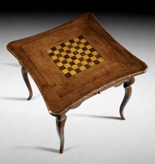 B-33 Chess or Back Gammon Game Table