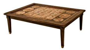 PM-3227 Coffee Table w/ Biribissi Game Top