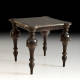 BAR-0168 Coffee Table w/ Eglomise Mirrored Top