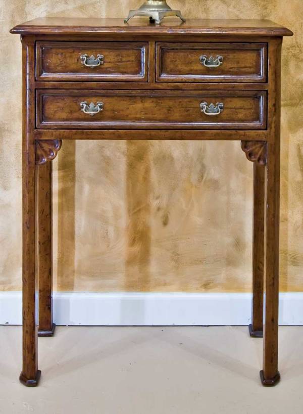 BIC-12 English Chippendale Style Hall Table