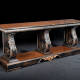 PM-3227 Coffee Table w/ Biribissi Game Top