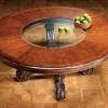 GV-821 Round Table w/ Glass Insert