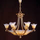 M-19560-SE Chandelier w/ Swarovski Crystal