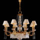 M-19950 Chandelier w/ Scholer Crystal