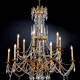 M-19988 Chandelier w/ Scholer Crystal