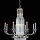 M-20043 Chandelier w/ Scholer Crystal
