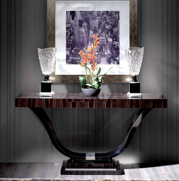 TM-3045 Makassar Ebony Console