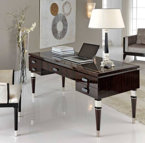 TM-7001 Makassar Ebony Desk