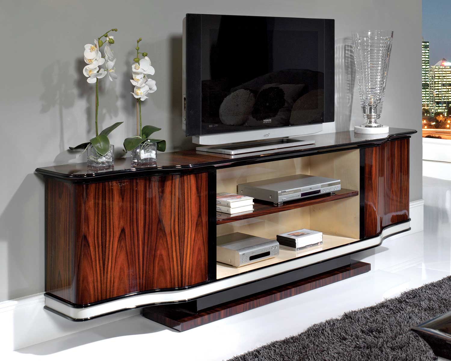 Rosewood shop tv cabinet