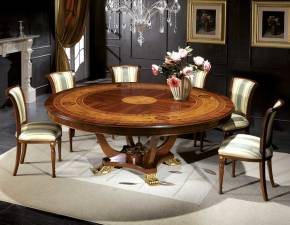 VG-1241- I-200 Round Dining Table 79"