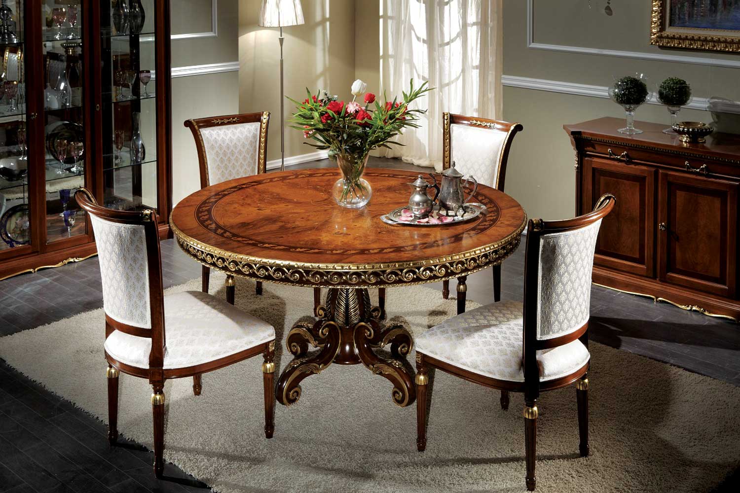 VG-1261 Round Dining Table - David Michael Furniture