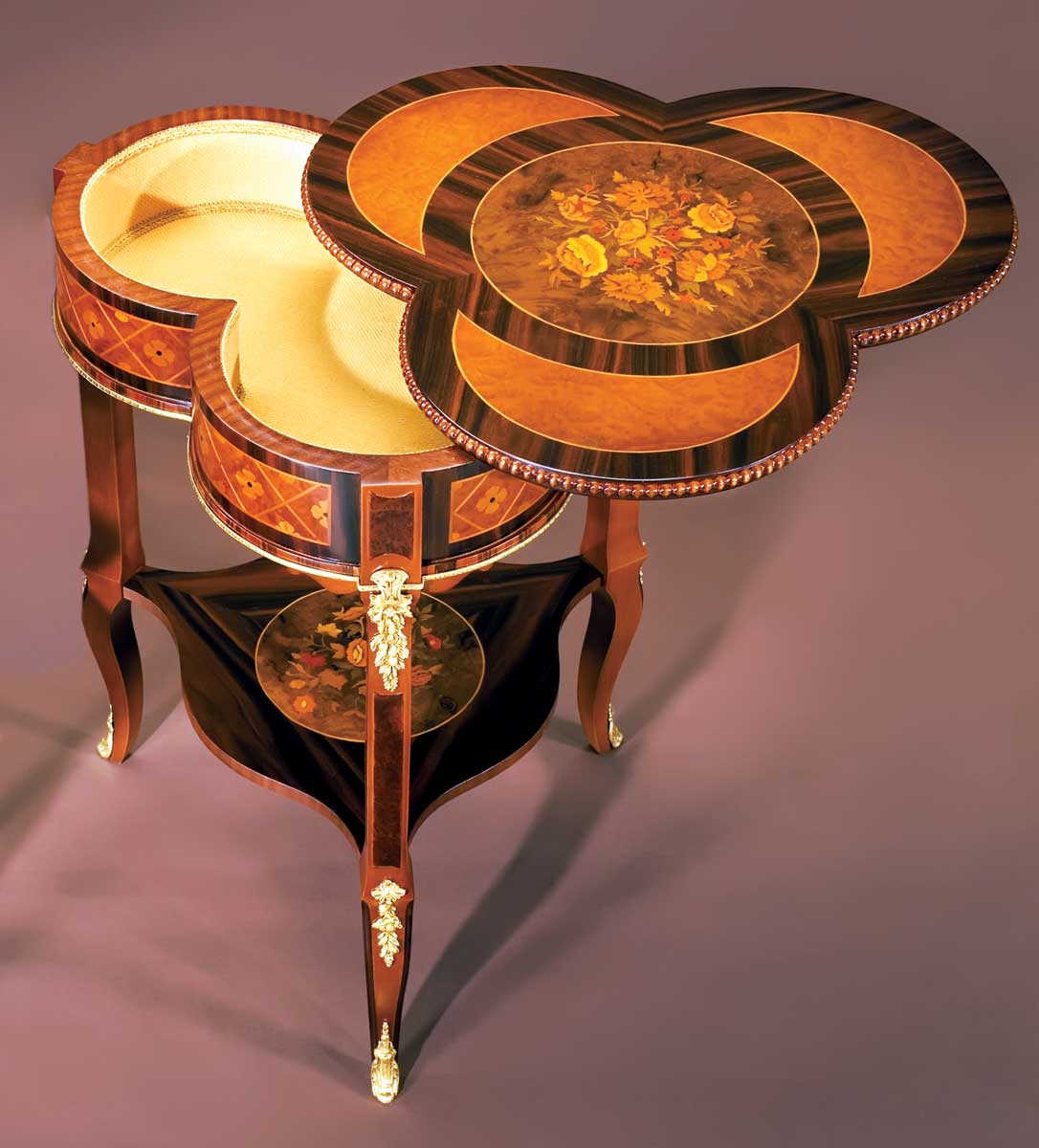 BN 1971 Clover Leaf Table David Michael Furniture