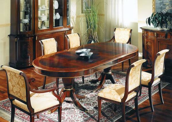 DM-A359 English Style Dining Table