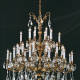 M-19788 Chandelier w/ Scholer Crystal