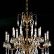 M-19829 Chandelier w/ Scholer Crystal