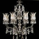 M-19889 Chandelier w/ Scholer Crystal