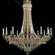 M-19875-1 Chandelier w/ Scholer Crystal