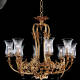 M-19950 Chandelier w/ Scholer Crystal