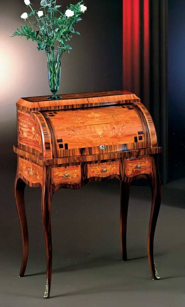 PL33 Roll Top Desk David Michael Furniture