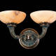 M-18155 Alabaster Wall Sconce