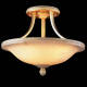 M-18897 White Alabaster Ceiling Fixture