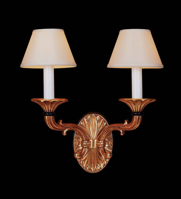 M-19069 Sconce and shades