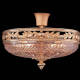 M-19401 Venetian Glass Ceiling Fixture