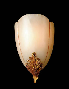 M-19443 Alabaster Wall Sconce