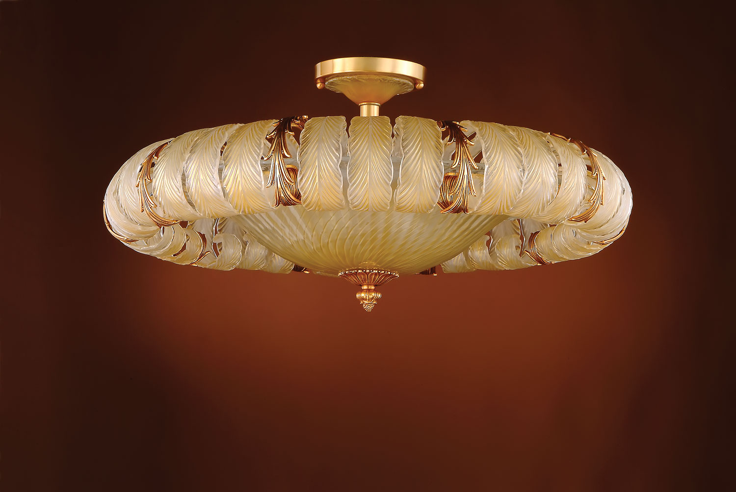 M 19464 Venetian Glass Ceiling Fixture David Michael Furniture