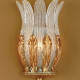 M-19496 Venetian Glass Wall Sconce