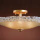 M-19556 Venetian Glass Ceiling Fixture