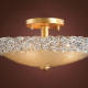 M-19602-SE Crystal Ceiling Fixture