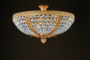 M-19602-SE Crystal Ceiling Fixture