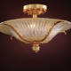 M-19625 Venetian Glass Ceiling Fixture