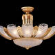 M-19963 Venetian Glass Ceiling Fixture