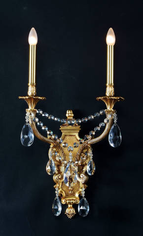 M-20023 Crystal Wall Sconce
