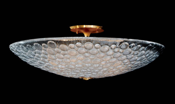 M-20035 Venetian Glass Ceiling Fixture