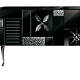 AV-6000-B Black Mirrored Sideboard