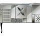 AV-7020-C Multicolored Mirrored Sideboard