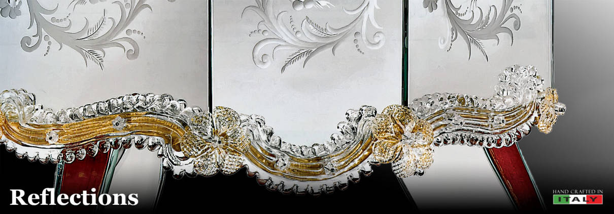 AV-P8040 Mirrored Dining Table