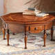 GV-820 Coffee Table w / Bar and Inlaid Game Top