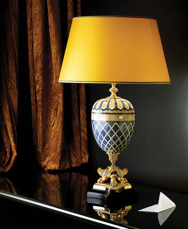 LD-M-HOTTONIA Mosaic Table Lamp