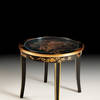 GL-1864-SET Chinoiserie Table and Chairs