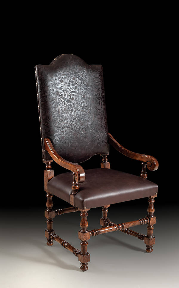 GV-94-AL Leather Arm Chair