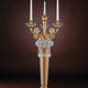 M-A125 Crystal And Bronze Candelabra