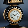 M-A122 Black Obelisk Clock